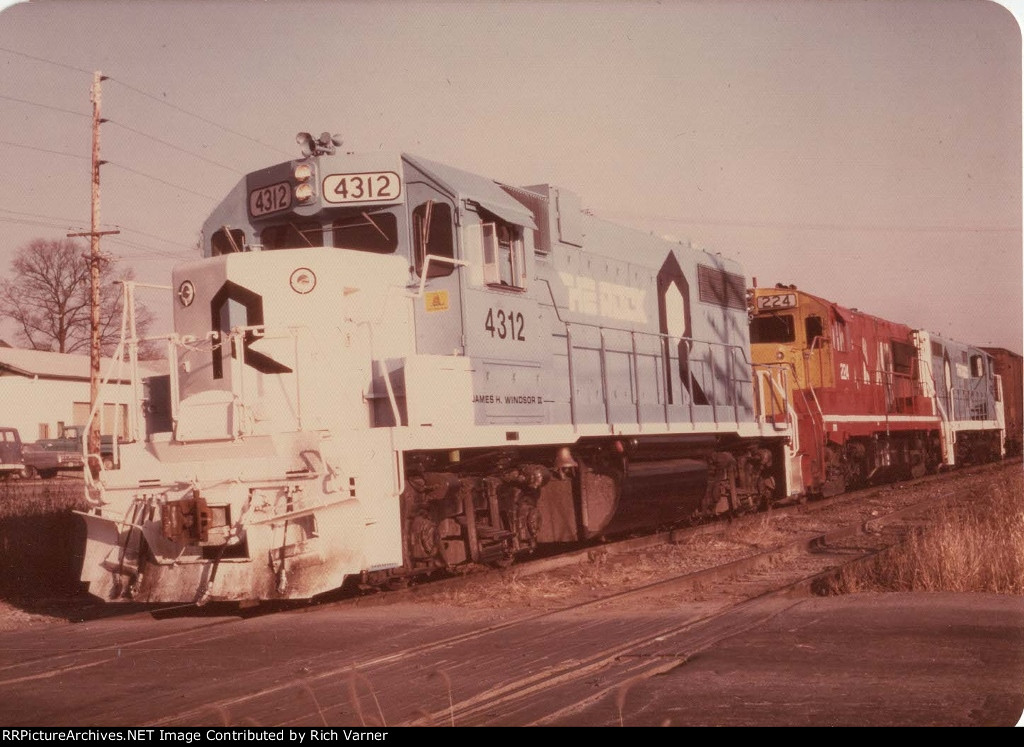 Rock Island 4312 "James H. Windsor III" Jim Windsor, of Des Moines, served on a number of Iowa committees which were formed to help keep the Rock Island in operation. He was a Rock Island stockholder, and a photographer and railfan.